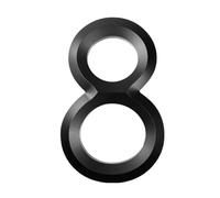 House Numbers Plaques, Door Numbers 20cmExterior House Numbers Digital 0-9 Door Alphabet Stereoscopic Home Outdoor Numbers 8 Inch Address Plaque Signs Door Plate(Number-8)