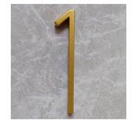 House Numbers Plaques, Door Numbers 5 In 125mm Golden Floating House Number Gold Door Home Address Numbers Uso apto para House Digital Outdoor Sign Plates 0-9(1)