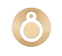 House Numbers Plaques, Door Numbers Soild Brass House Number Door Sign Wall Mounted 2.5 Inches High(Number 8)