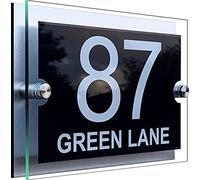 House Numbers Plaques Door Signs Street Name Door Number Customised Plaque