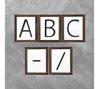 House Numbers Plaques,House Numbers 12cm Floating House Number Letter A B C Name Plate Door Alphabet Letters Dash Slash Sign 5 Inch.Zinc Alloy Black(Slash Sign)