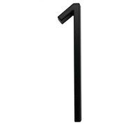 House Numbers Plaques,House Numbers 5 In. Modern House Number#0-9 Letter A B C Name Plate Door Alphabet Letters Dash Slash Sign 5 Inch.Zinc Alloy Black(Black 1)