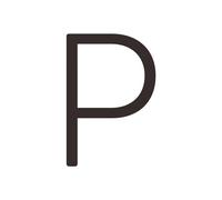 House Numbers Solid Brass 4-12 Inches 10-30cm Big Number Letter Door House Public Black Gold Floating Signature Outdoor Digits(P,254mm 10inch)