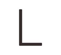 House Numbers Solid Brass 4-12 Inches 10-30cm Big Number Letter Door House Public Black Gold Floating Signature Outdoor Digits(L,127mm 5inch)