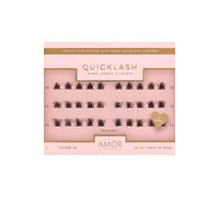 House Of Amor Mixed Length Clusters - Spotlight - Natural C Curl In Black Black
