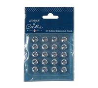 House of Cake 10mm Clear Jelly Gems - 20 Pack
