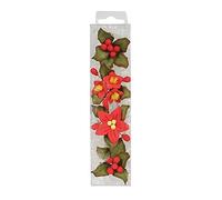 House of Cake Mini Poinsettia Flower Spray - 4 piece - RP - single