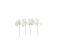 House of Cake Mini Rose Spray, Pastel Floral Cake Decoration With Flowers and Leaves, Single