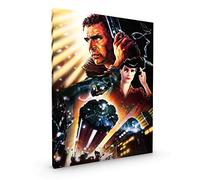 House of Canvas Blade Runner Canvas Print, Size 22 x 16 Inch, Framed with Metal Hanger, Glossy Coated, Living Room Wall Art