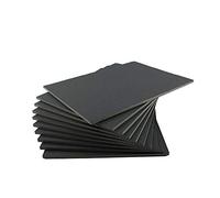 House of Card and Paper Black Foam Board A2 size 420mm x 594mm x 5mm thick, 10 sheets of Foam Board per pack
