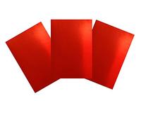 House of Card & Paper A3 240 GSM Foil Card - Red (Pack of 20 Sheets)