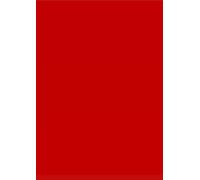 House of Card & Paper A3/297 x 420 mm 220 GSM Coloured Card - Red (Pack of 50 Sheets) HCP157