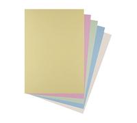 House of Card & Paper A4 220 gsm Card - Assorted Pastel (Pack of 100 Sheets)