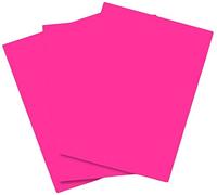 House of Card & Paper A4 80 GSM Coloured Paper - Bright Pink (Pack of 50 Sheets), HCP58
