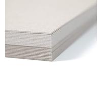 House of Card & Paper Grey Kraft Board 1500micron 945gsm A2 Size 10 Sheets per Pack, HCP478
