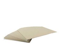 House of Card & Paper Grey Kraft Board 1500micron 945gsm A4 Size 50 Sheets per Pack, HCP473
