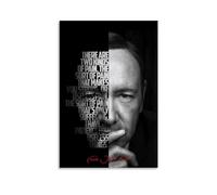 House of Cards Frank Underwood ArtCanvas Poster Decorative Painting Canvas Wall Posters And Art Picture Print Modern Family Bedroom Decor Posters 08x12inch(20x30cm)