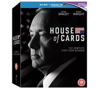 House Of Cards: Seasons 1-4 [Blu-ray]