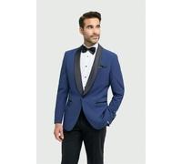 House Of Cavani Aspen - Men's Blue Shawl Collar Tuxedo Blazer - 50