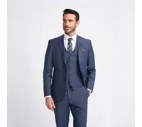 House of Cavani Bond Check Blazer - Navy - 38 Inch Chest