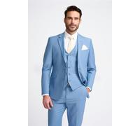 House of Cavani Bond Ocean Blue Blazer - 44 Inch Chest
