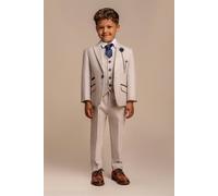 House of Cavani Boys Caridi Beige Three Piece Suit - Age 6