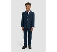 House Of Cavani Boys Cody Tweed Suit in Blue - Blue - 15 Yrs