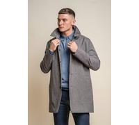 House of Cavani Brando Mac Coat - L - Grey