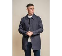 House of Cavani Brando Mac Coat - XS - Navy