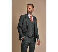 House of Cavani Caridi Olive Slim Fit Blazer - 44 Inch Chest