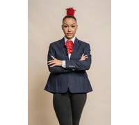 House of Cavani Ladies Caridi Navy Blazer - Size 10