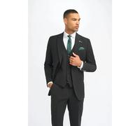 House Of Cavani Malibu - Men's Black Tailored Fit Blazer - 34