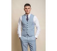 House Of Cavani Miami - Men's Summer Light Blue Waistcoat - 52