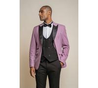 House of Cavani Rosa Velvet Blazer - 42 Inch Chest - Lavender