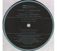 House Of Correction Feat Colonel Abrams - Youre The One For Me - House Of Correction Feat Colonel Abrams 2X12"