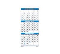 House of Doolittle 2023 Wall Calendar, Three-Month Vertical, 12.25 x 26 Inches, December - January (HOD3640-23)