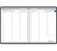 House of Doolittle 2025-2026 Two-Year Professional Weekly Planner, Black, 8.5 x 11 Inches, January - December (HOD272002-25)