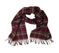 House Of Edgar Womans Wool County Tyrone Wool Tartan Scarf