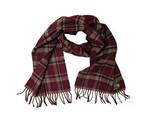 House Of Edgar Womans Wool County Tyrone Wool Tartan Scarf