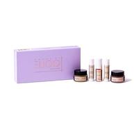 House of Eliqo 5-Piece lips Care Kit - Berry Flavoured Exfoliating Scrub, Unscented & Tinted Lip Balms, Overnight Lip Mask, & Lip Oil - Hydrating & Nourishing for Soft, Smooth, Plump Lips