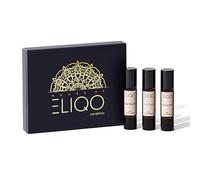 House of Eliqo Oud Edition Perfume Oil Set - 3 Oud-Based Scents in Dual-Ended 10mL Bottles - Oil-Based, Alcohol-Free, Long-Lasting Fragrance with Rollerball & Pour Side
