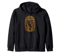 House of Hades Underworld Greek Mythology Odyssey Design Zip Hoodie