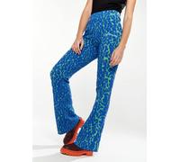 House Of Holland Duo Trouser In Orange In Blue Blue L