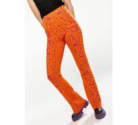 House Of Holland Duo Trouser In Orange Orange M