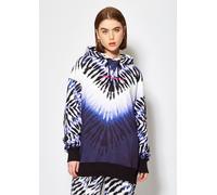 House Of Holland Purple&white Tie Dye Zebra Print Hoodie Multi XS