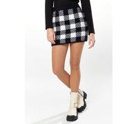 House of Holland Women's Skirt In Black & White | Size: Medium/Large House Of Holland Black M/L