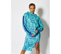 House of Holland Women's All Over Blue Monogram Printed Hoodie | Size: Medium