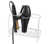 Hair Dryer Holder Freestanding Hair Accessories Organiser Straightener Holder Rust-Proof Dressing Table Storage