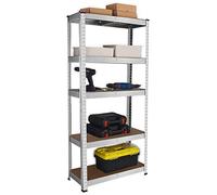 (Galvanized) 5 Tier Heavy Duty Boltless Metal Shelving