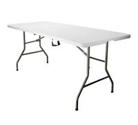 House Of Home Heavy Duty Picnic Camping 6Ft Folding Plastic Garden Table Portable Banquet Bbq Tables